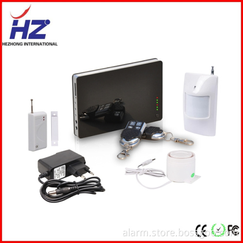 900/1800/850/1900MHz wireless gsm burglar alarm system touch screen